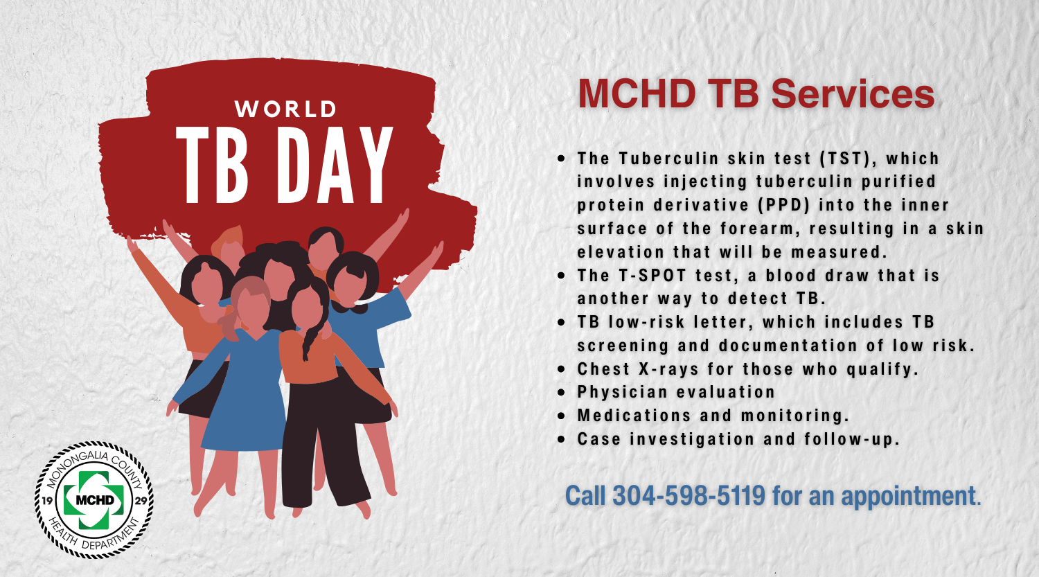 When it comes to tuberculosis, MCHD is here to help