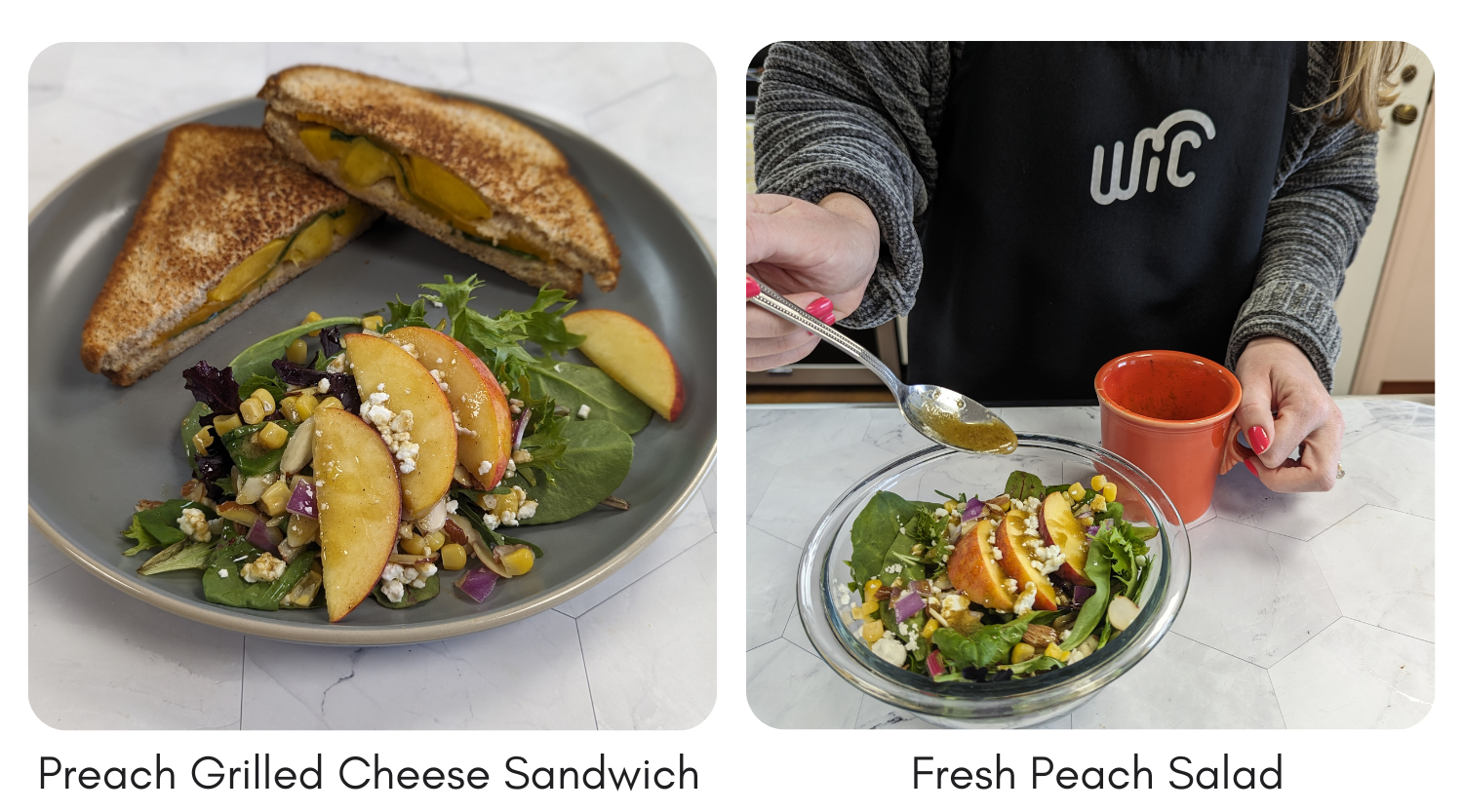 WIC Kitchen: Peach out with these tasty spring dishes 