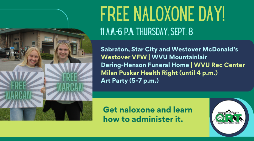 Free Naloxone Day is almost here! Learn more about it