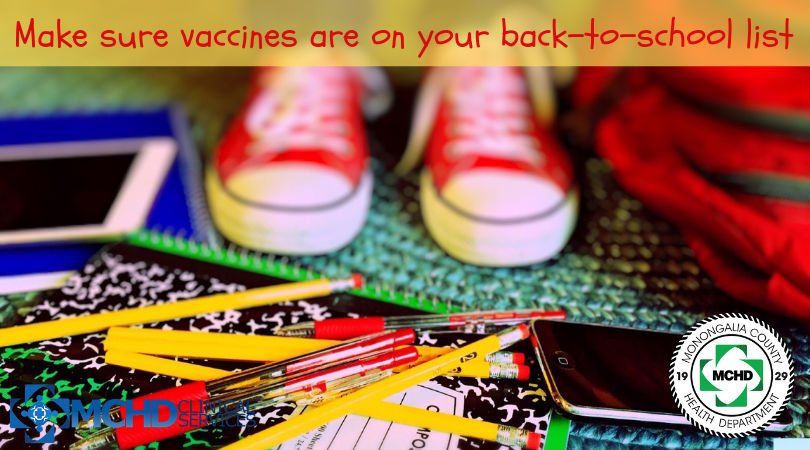 Back-to-school means it's also time for vaccines