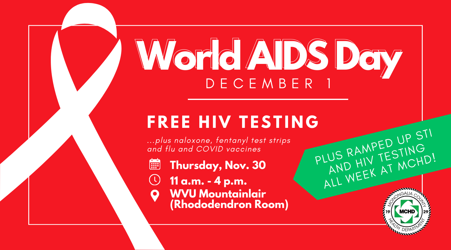 MCHD emphasizes STI testing this week for World AIDS Day