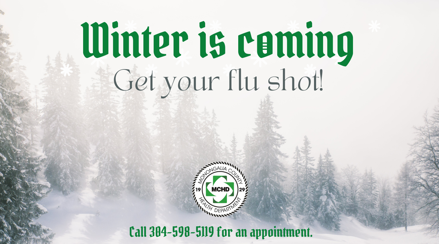 Want to stay active this winter? A flu shot can help!