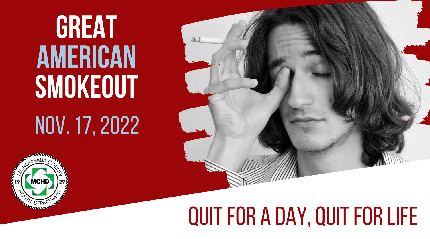 It's the Great American Smokeout!