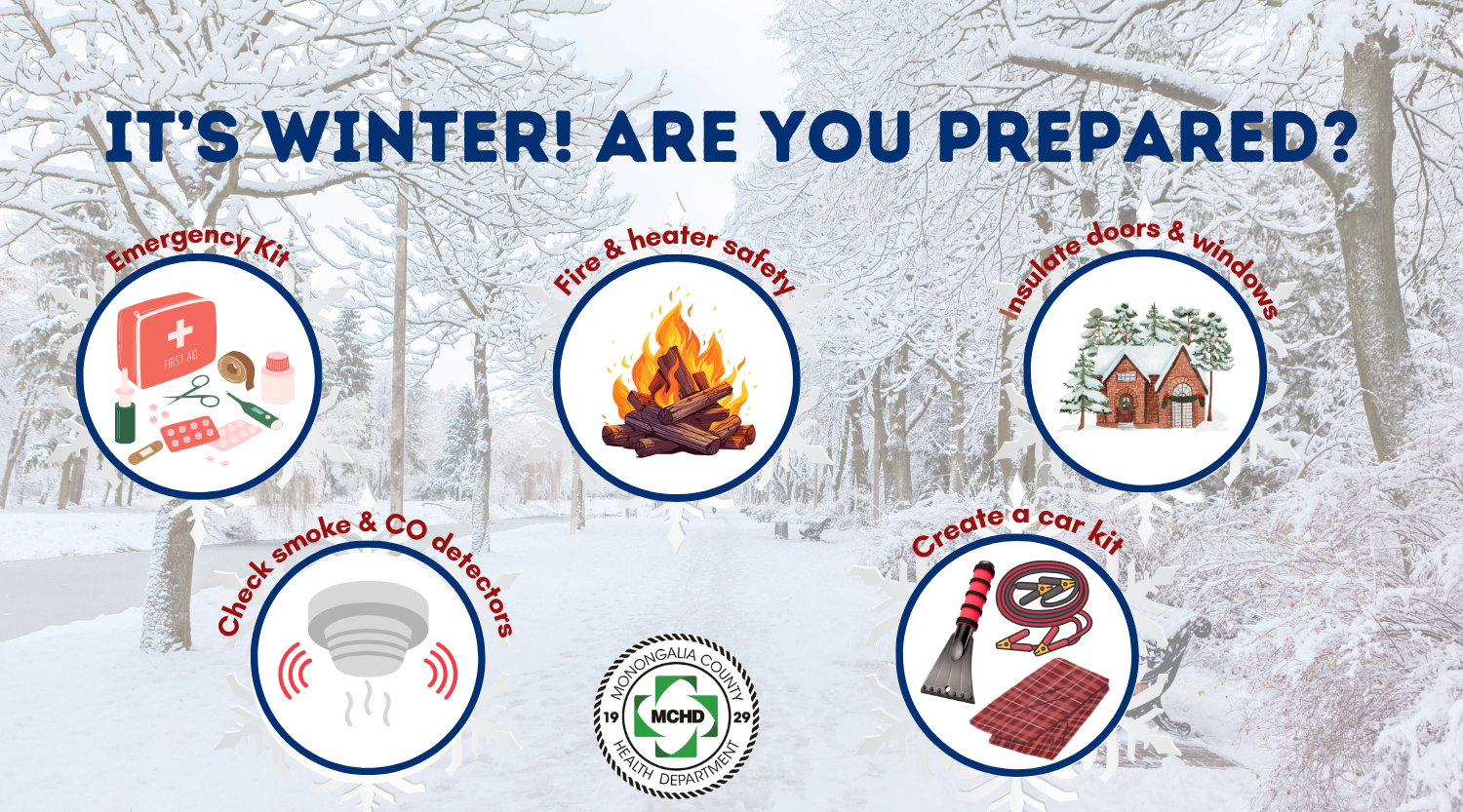 ‘Be prepared’ a good motto for winter